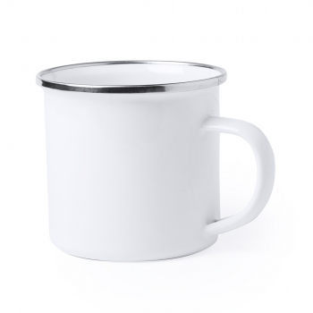 Taza sublimación cerámica grande formato café largo 380 ml