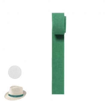 Cinta de non-woven para sombrero 67 x 3,2 cm — servida en rollo de 250 m (~350 unidades) en variada gama de colores