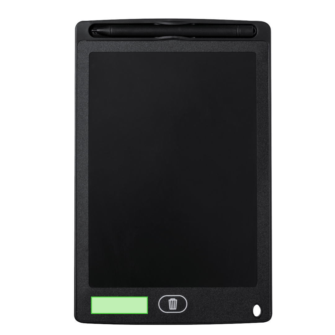 Tablet de escritura LCD magnética con lápiz óptico y botón de borrado