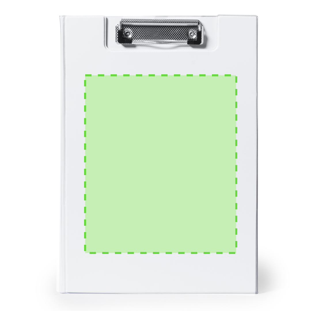Carpeta portadocumentos de PVC transparente resistente