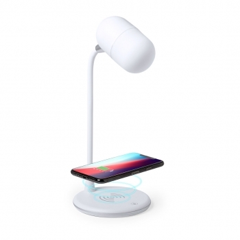 Lámpara de escritorio flexible con 14 LEDs, 3 posiciones y puerto USB