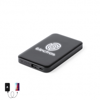 Powerbank de 4000 mAh con luces LED