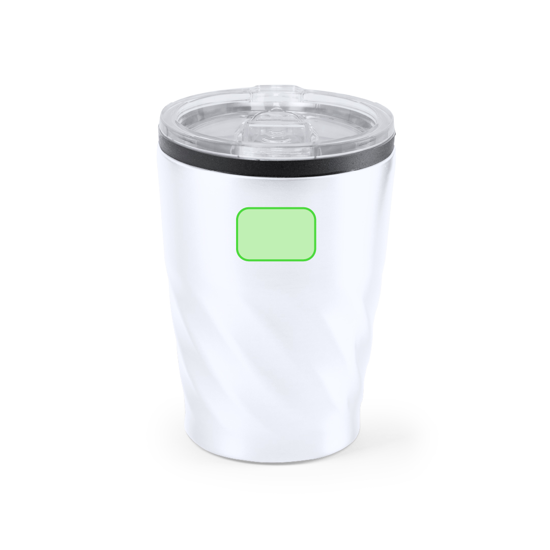 Vaso térmico de acero y polipropileno 350 ml
