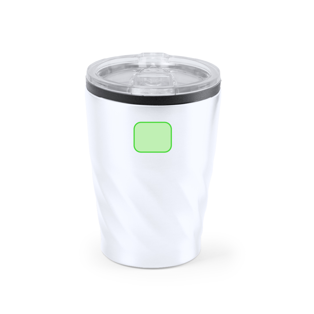 Vaso térmico de acero y polipropileno 350 ml