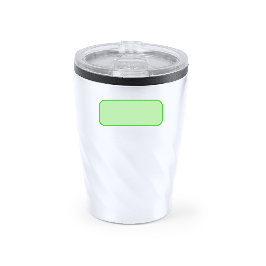 Vaso térmico de acero y polipropileno 350 ml