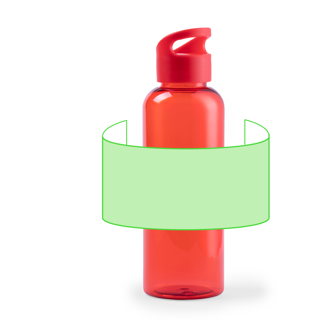 Bidón deportivo ultrarresistente de Tritan 530 ml