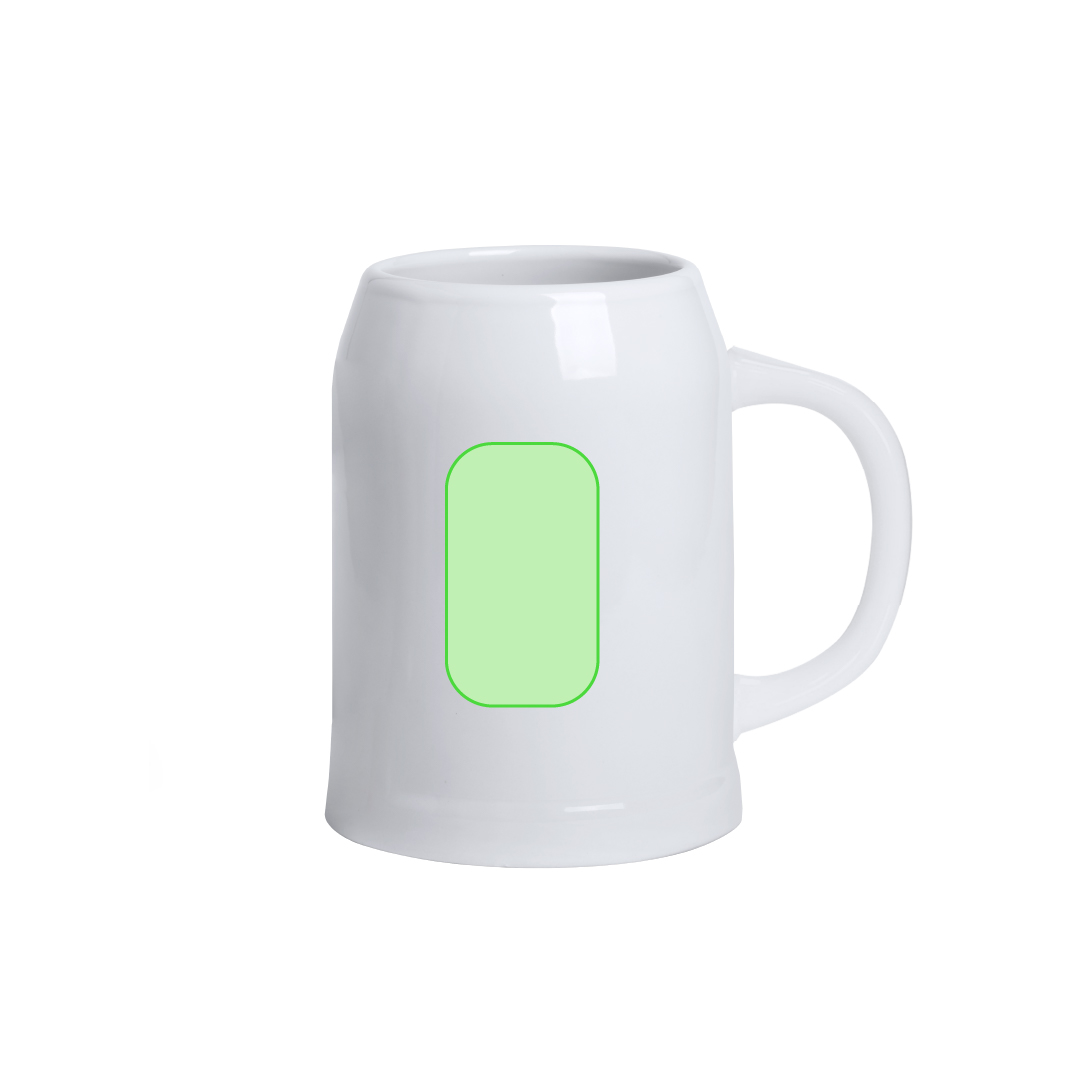 Taza sopa de cerámica tipo bowl con asas 700 ml