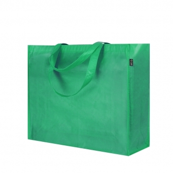 Bolsa saco de RPET sin fuelle 42×35 cm tipo tote plana