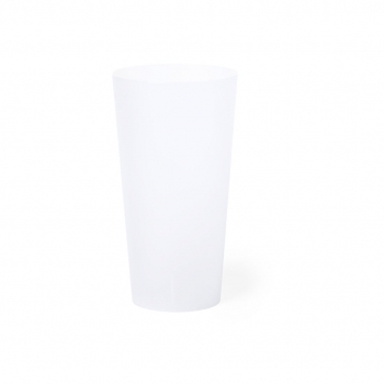 Vaso vidrio transparente formato bebidas 400 ml