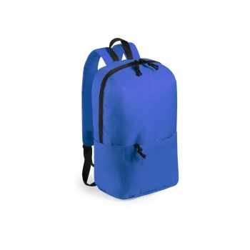 Mochila leisure de poliéster 600D con cremallera invisible, bolsillo lateral gran capacidad y sublimación disponible