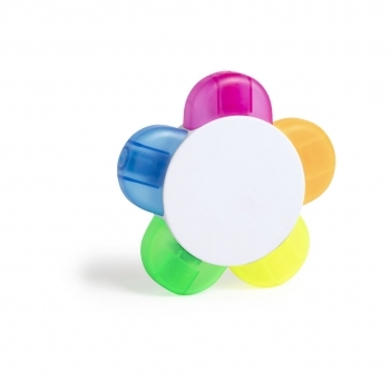 Set de 5 marcadores fluorescentes de colores variados