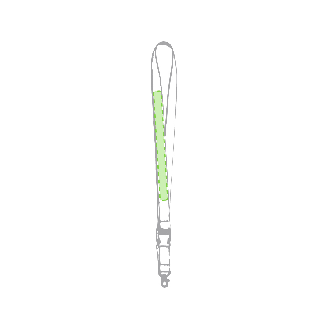 Lanyard de poliéster con hebilla multifunción y gancho metálico en variados colores