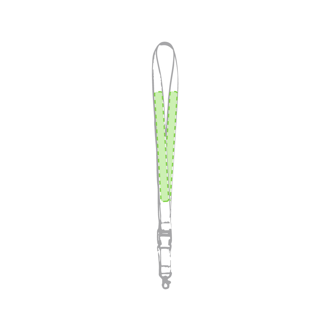 Lanyard de poliéster con hebilla multifunción y gancho metálico en variados colores