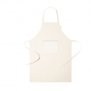 Delantal de cocina de algodón orgánico 180 g/m²
