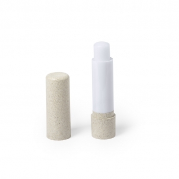 Bálsamo labial SPF15 de fibra de bambú con aroma vainilla