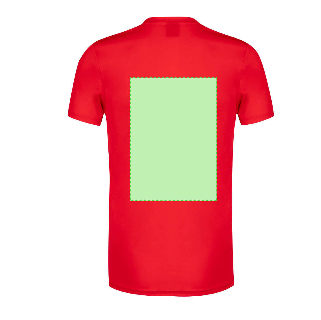 Camiseta técnica Tecnic Markus adulto — poliéster RPET transpirable 135 g/m², color blanco especialmente fabricado para sublimación, tallas XS-XXL