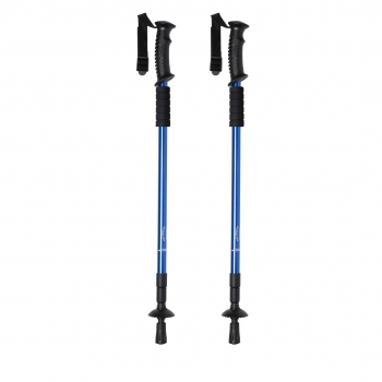 Set de bastones de aluminio plegable antishock