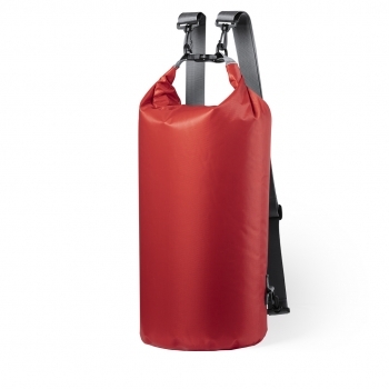 Mochila impermeable de Ripstop 20L con cierre de seguridad, mosquetón y colores brillantes