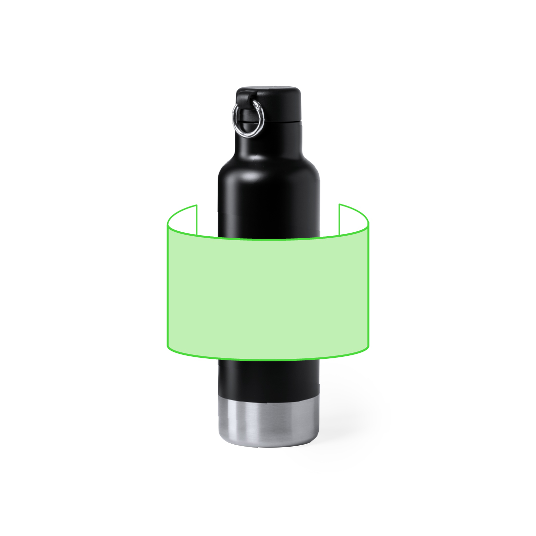 Bidón estándar de pared simple en acero inoxidable 750 ml