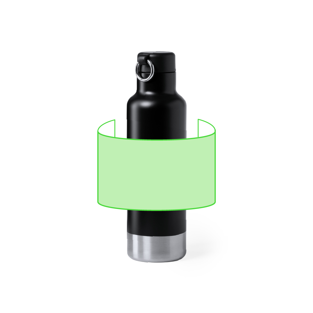 Bidón estándar de pared simple en acero inoxidable 750 ml