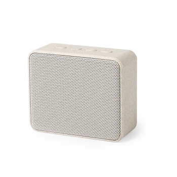 Altavoz Bluetooth 5.0 de caña de trigo con 3W, 140 g y mayor superficie de marcaje