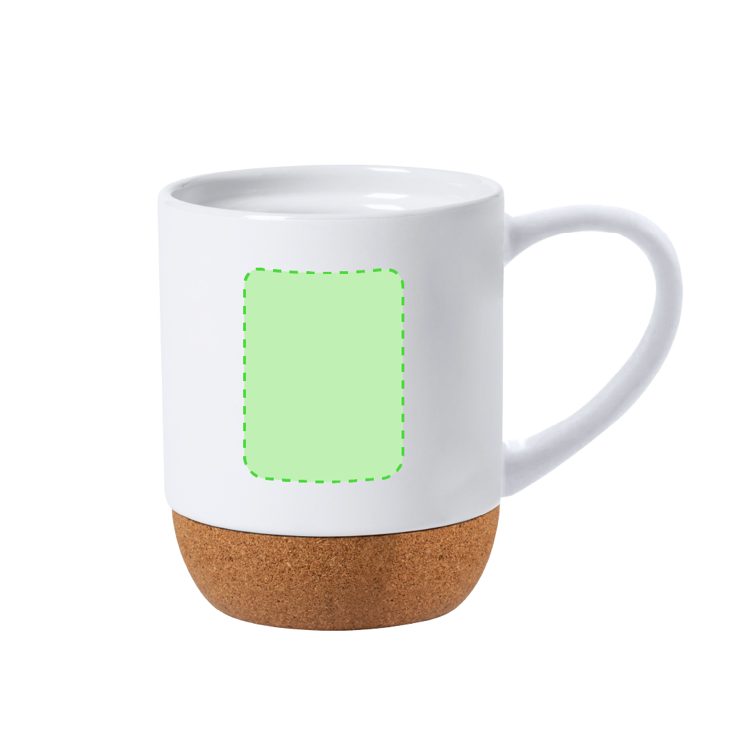Taza de cerámica formato medio-alto 420 ml