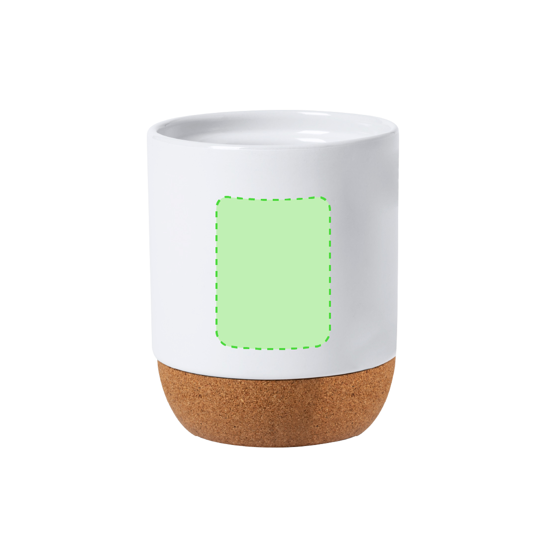 Taza de cerámica formato medio-alto 420 ml