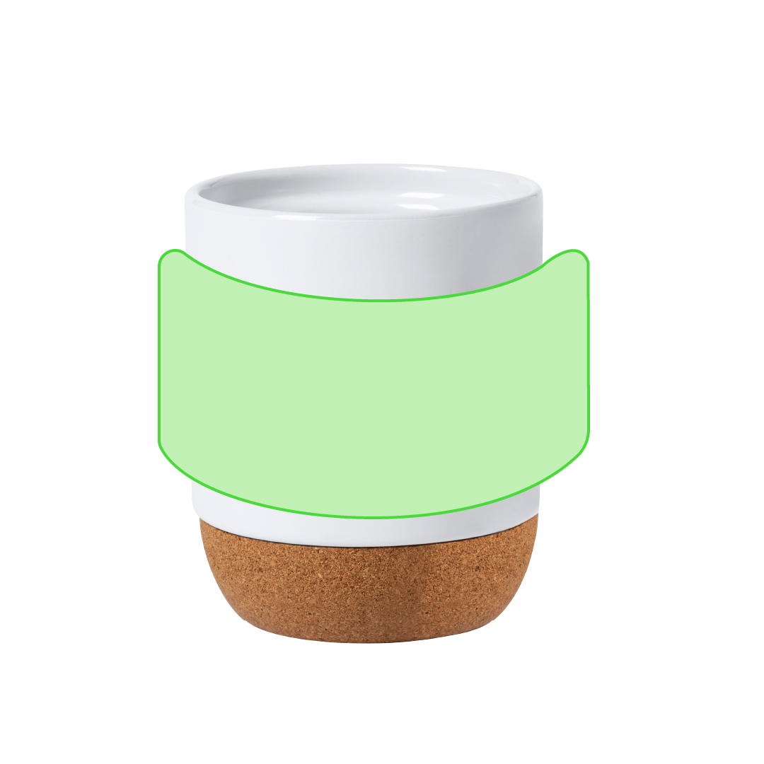 Taza de cerámica formato medio-alto 420 ml