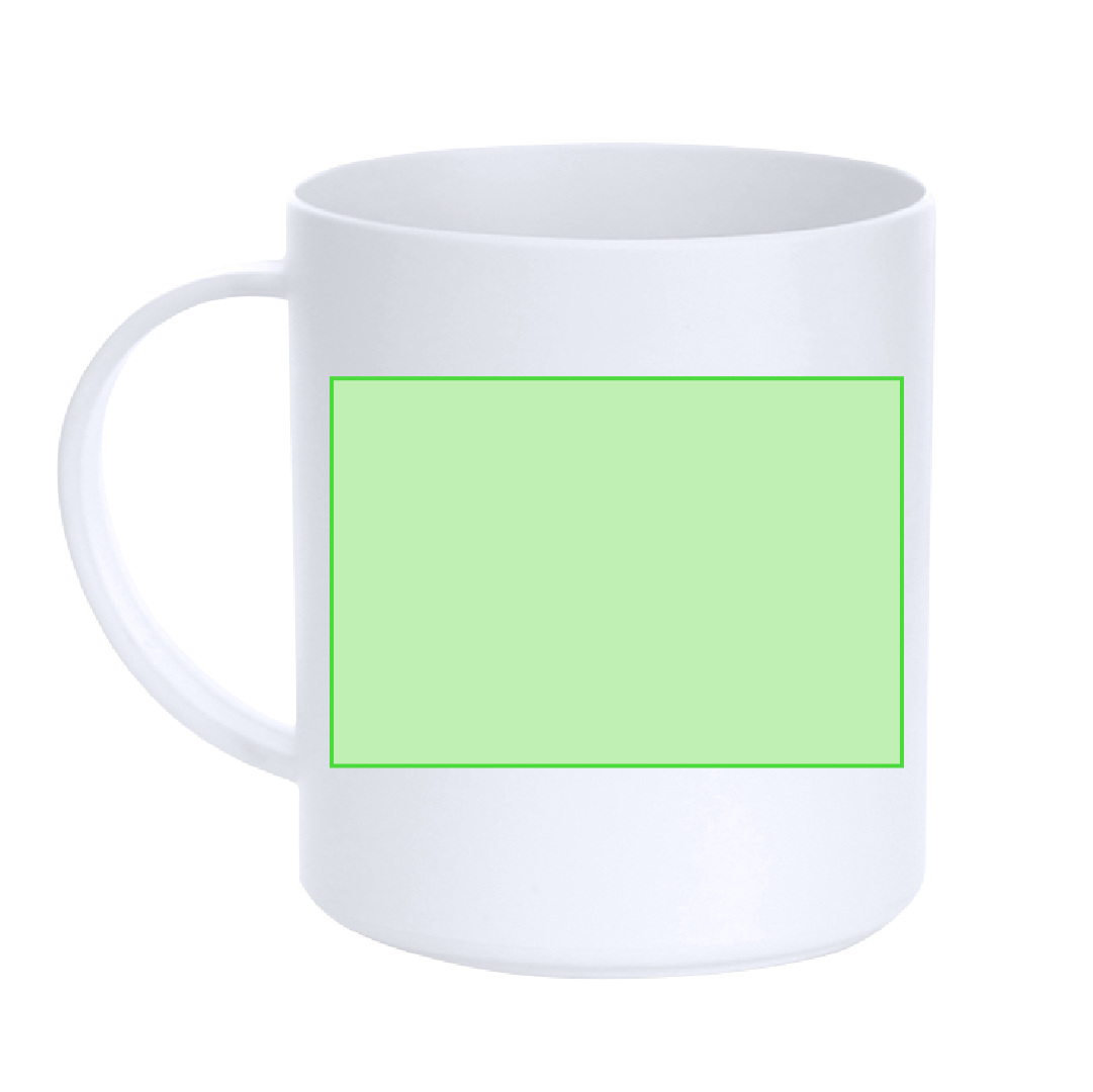 Taza biodegradable 100% PLA compostable 350 ml
