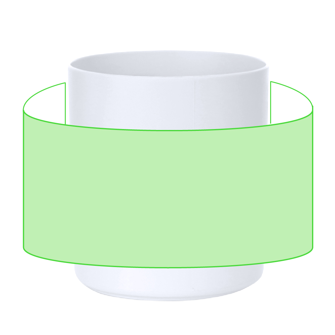 Taza biodegradable 100% PLA compostable 350 ml