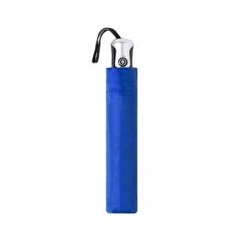 Paraguas plegable con apertura y cierre automáticos, sistema antiviento y varillas de fibra de vidrio y metal — funda a juego
