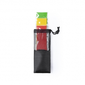 Set de gomas elásticas con funda
