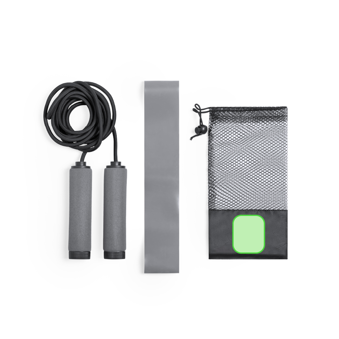 Set de fitness con funda