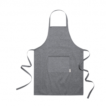 Delantal de cocina de algodón reciclado 140 g/m²