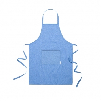 Delantal de cocina de algodón reciclado 140 g/m²