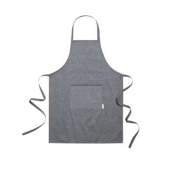 Delantal de cocina de algodón reciclado 140 g/m²