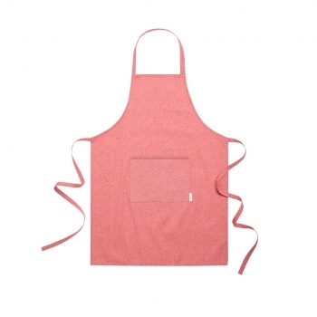Delantal de cocina de algodón reciclado 140 g/m²