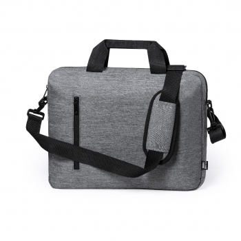 Portadocumentos de RPET 600D con compartimentos para portátil y tablet