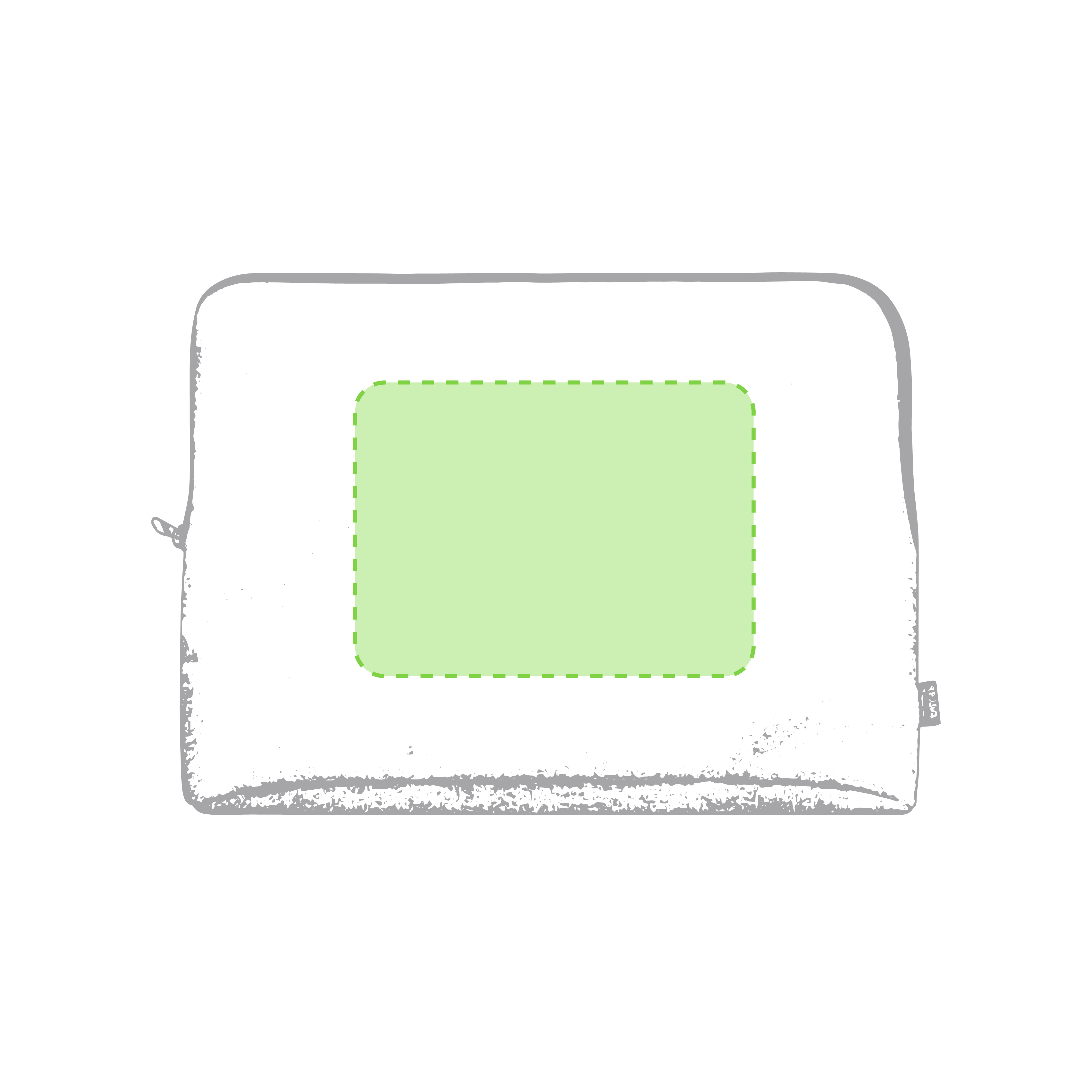 Funda acolchada para portátil de poliéster 600D RPET