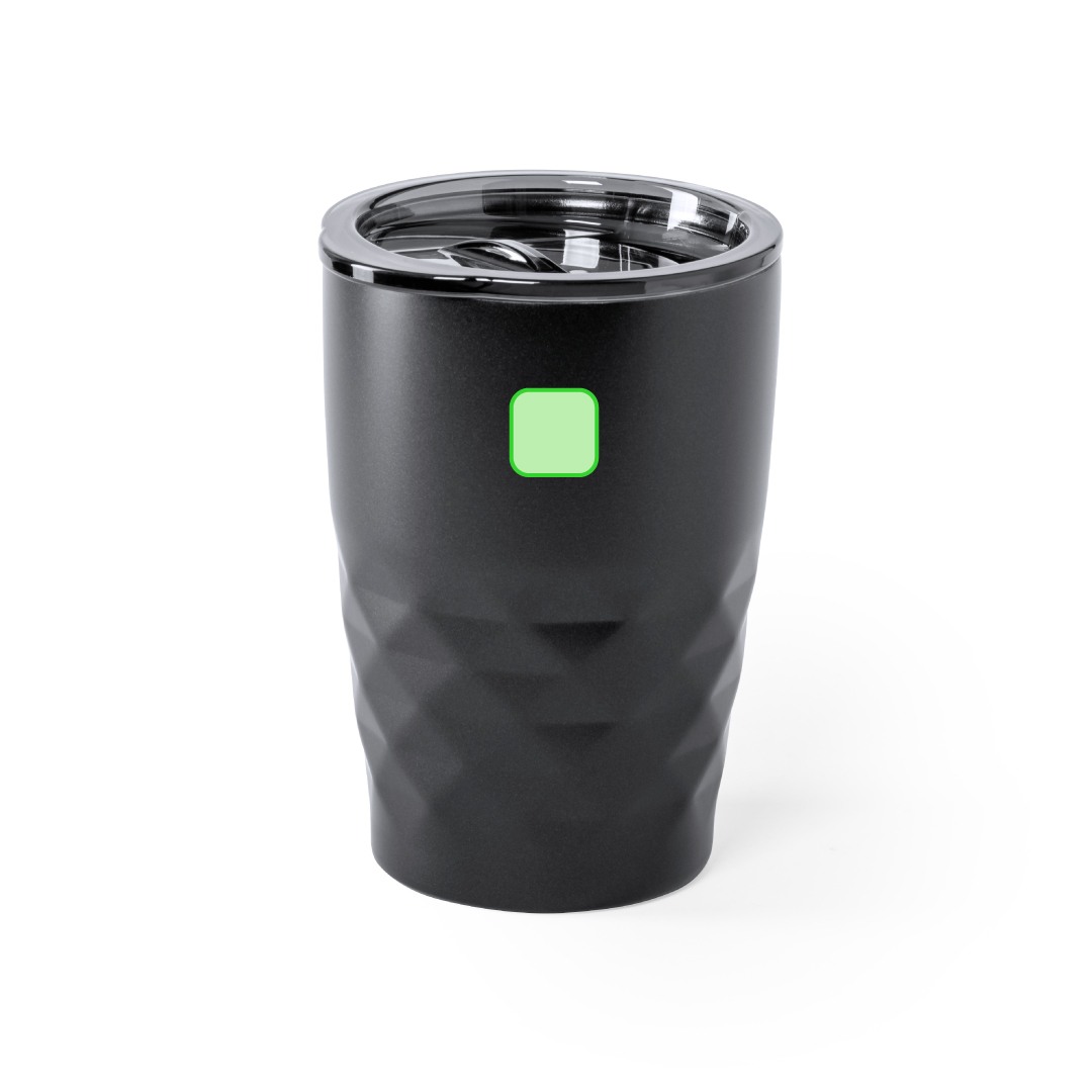 Vaso térmico premium aislamiento de cobre al vacío 350 ml