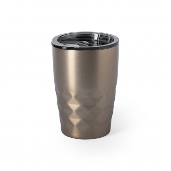 Vaso térmico premium aislamiento de cobre al vacío 350 ml