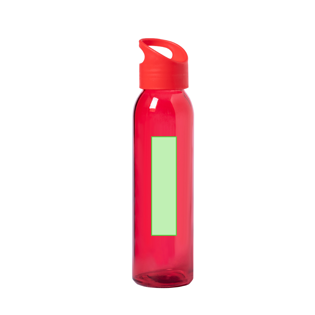 Bidón elegante de cristal puro 470 ml