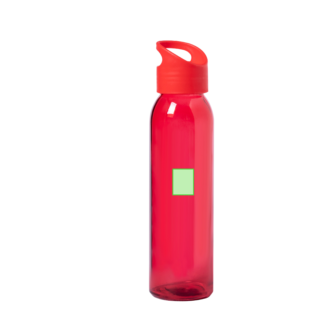 Bidón elegante de cristal puro 470 ml