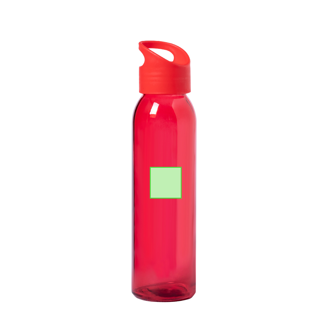 Bidón elegante de cristal puro 470 ml