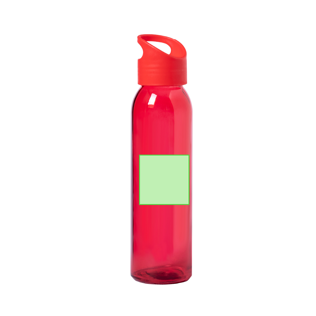 Bidón elegante de cristal puro 470 ml