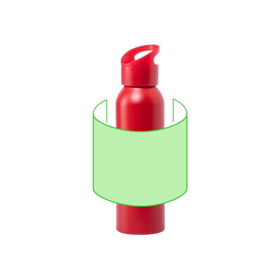 Botella de aluminio de cuello ancho 600 ml