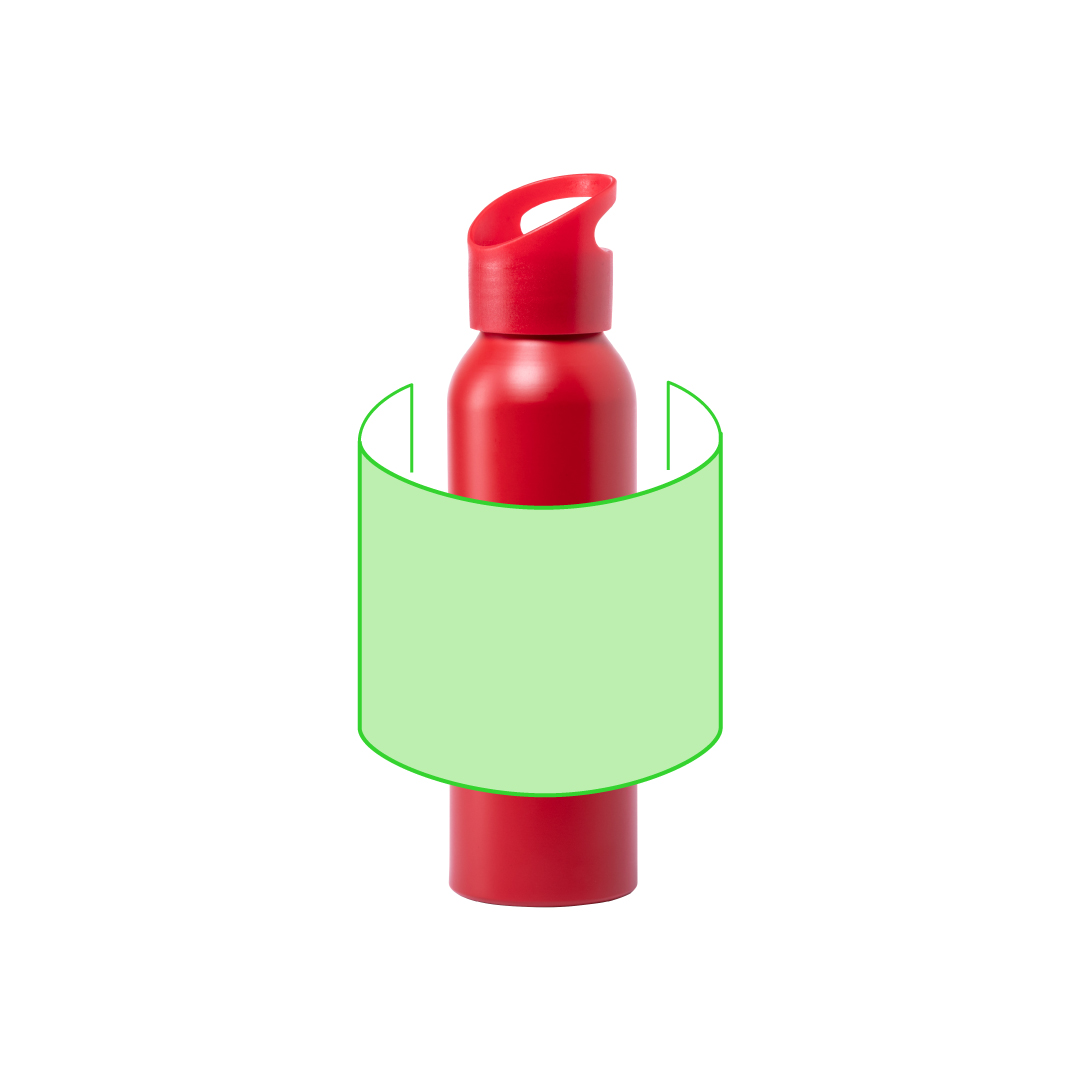 Botella de aluminio de cuello ancho 600 ml