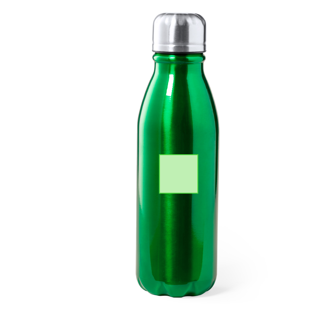 Botella deportiva compacta de aluminio 550 ml