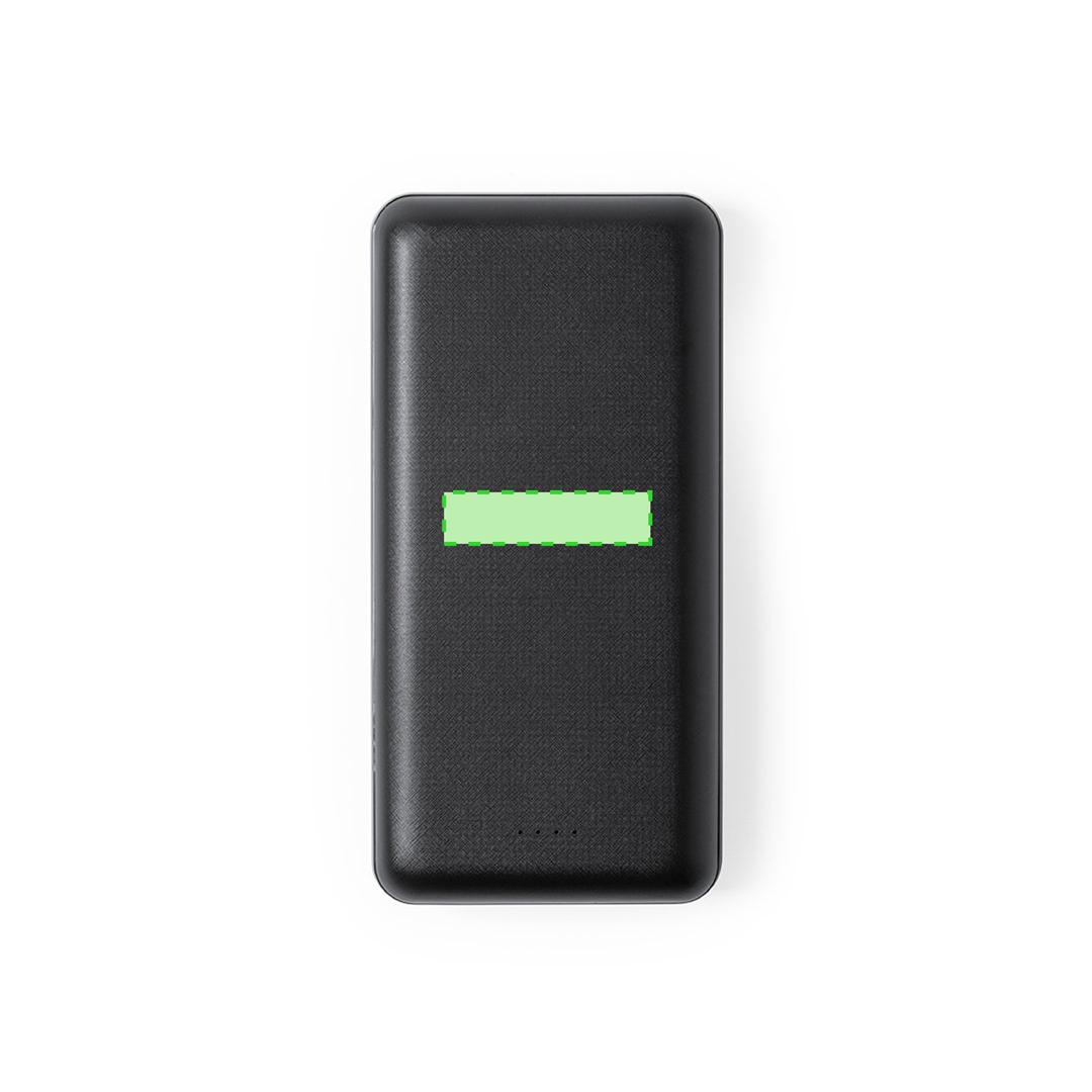 Powerbank de ultra alta capacidad con 20000 mAh para hasta 6 cargas completas