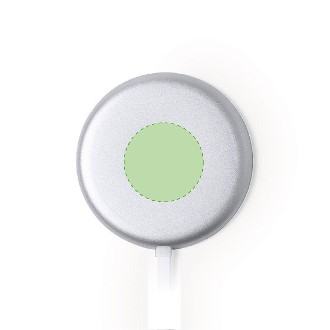 Cargador inalámbrico de aluminio 10W magnético